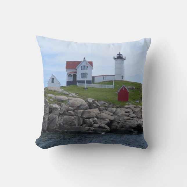 Coussin Phare de protubérance - Maine (Recto)