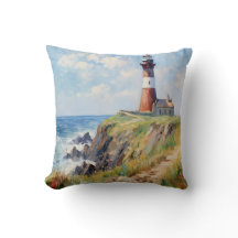 Phare Sur La Côte Pittoresque - Art Impressionnist