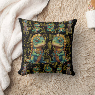 Coussin Pharoah Iguana