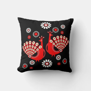 Coussin Pheasers Peacock Art