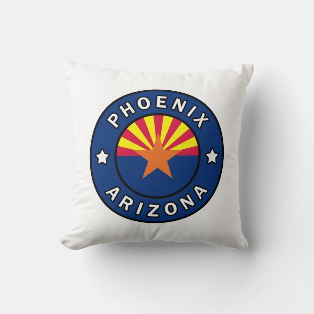 Coussin Phoenix Arizona (Recto)