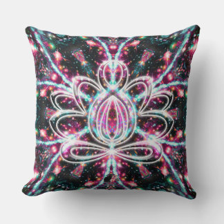 Coussin Phosphorescence Zen Lotus