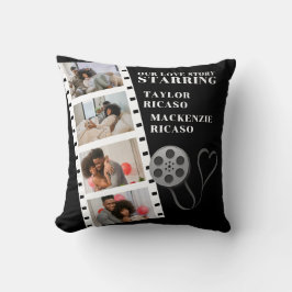 Coussin Photo Collage bande vidéo personnalisée do-it-your