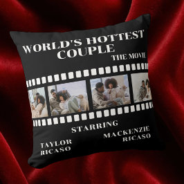 Coussin Photo Collage bande vidéo personnalisée do-it-your