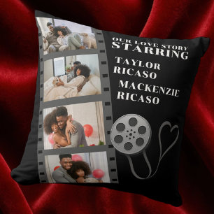 Coussin Photo Collage bande vidéo personnalisée do-it-your