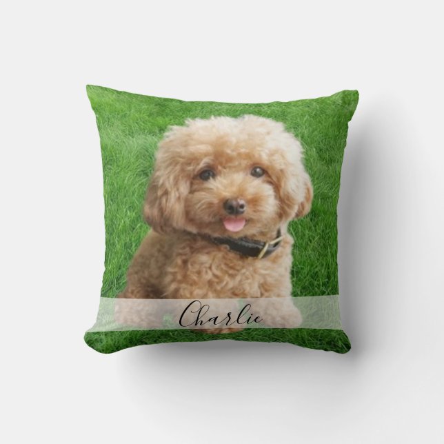 coussin photo complet personnalisé pour animaux de (Recto)
