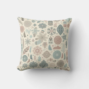 coussin photo d'accessoires d'hiver