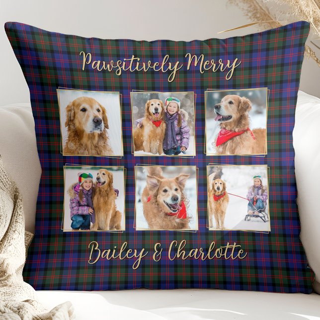 Coussin Photo de animal de compagnie de chien personnalisé (Créateur téléchargé)