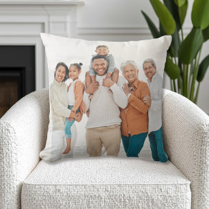 Coussin Photo de famille recto verso