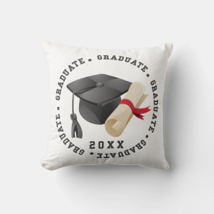 Coussin photo de grade Casquette et degré