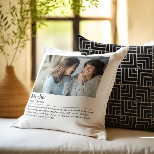 Coussin Photo de la définition mère