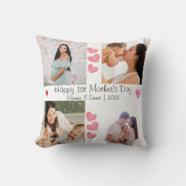 Coussin Photo de la Fête des mères