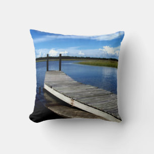 Coussin photo de la station de pêche