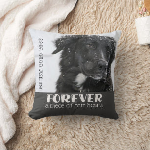 Coussin Photo de la sympathie de la mémoire des animaux de