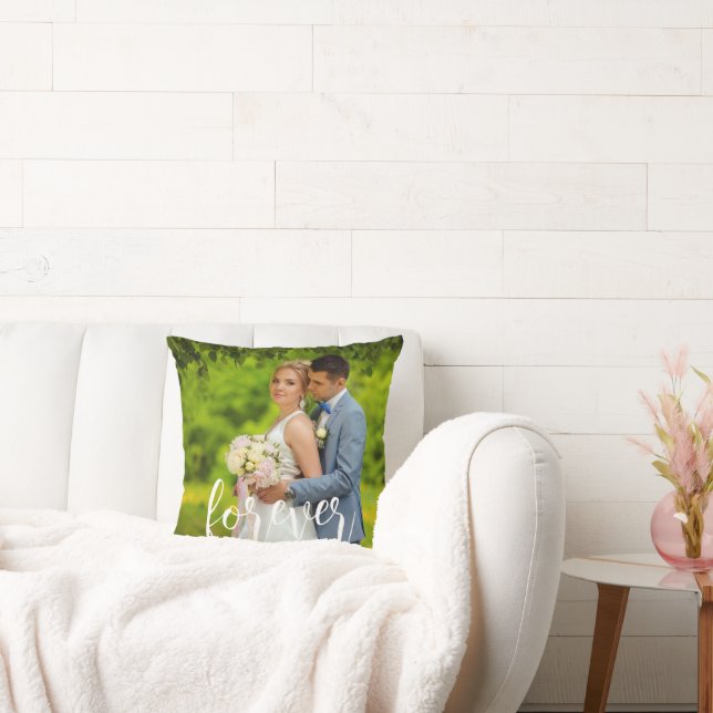 Coussin Photo de mariage personnalisée pour tous (Canapé)