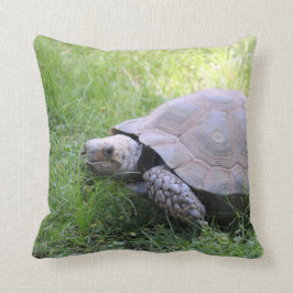 Coussin Photo de tortue Brown de la faune