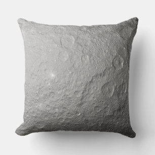 Coussin Photo détaillée de la pleine lune   Surface lunair