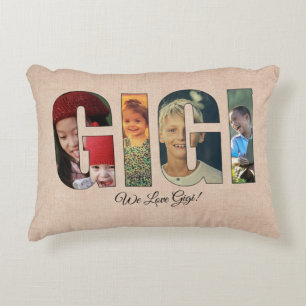 Coussin photo GIGI, Ajouter des images, Message su