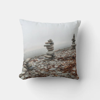 Coussin photo inukshuk