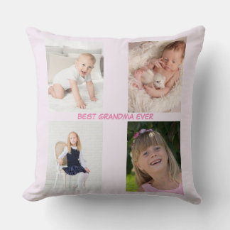 Coussin Photo moderne Journée de la famille des mères