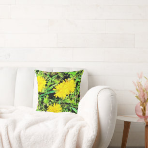 Coussin Photo Mountain Dandelions. Commandez dès maintenan