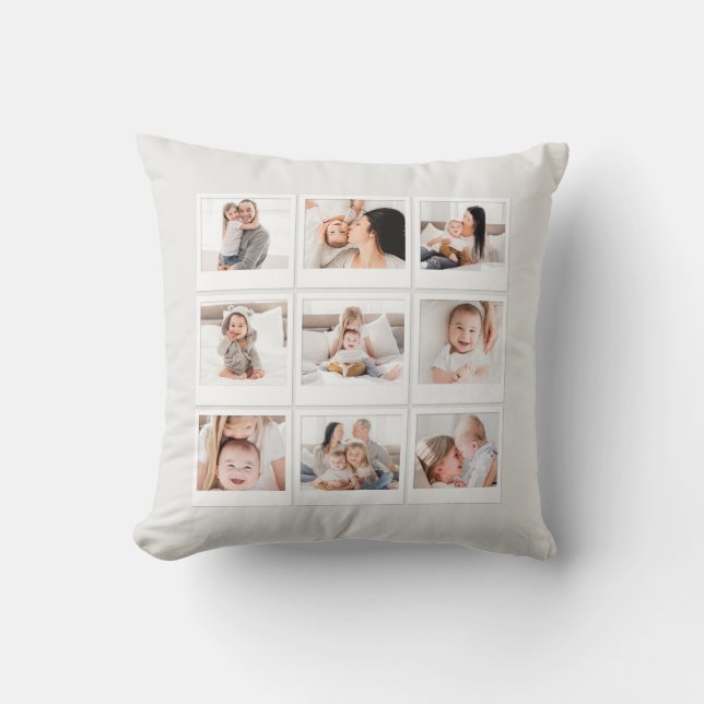 coussin photo multiphoto famille (Recto)