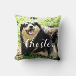 coussin photo personnalisé chien ajouter votre pro