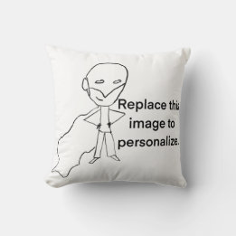 Coussin Photo personnalisé d'art pour enfants, famille et