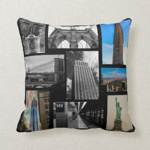 Coussin photo personnalisé de New York