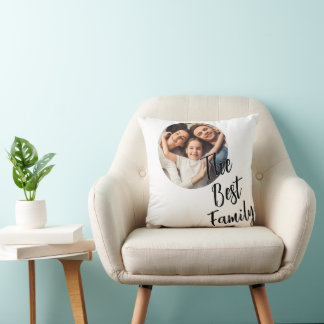 Coussin Photo personnalisé La Meilleure Famille 
