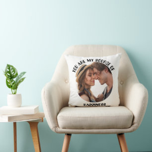 Coussin Photo personnalisé Vous êtes ma source de bonheur