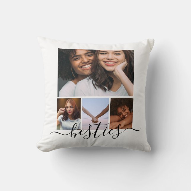 Coussin Photo personnalisée et texte Photo Collections d'a (Recto)