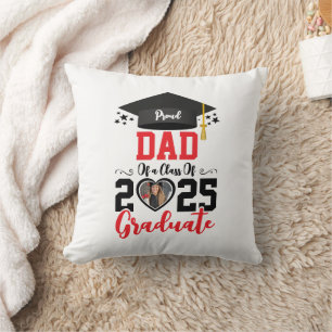 Coussin Photo personnalisée Fière Famille des diplômés 202