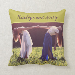 Coussin Photo personnalisée Meilleurs amis pour toujours