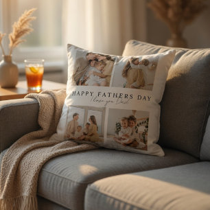 Coussin Photo personnalisée pour la fête des Pères Jour