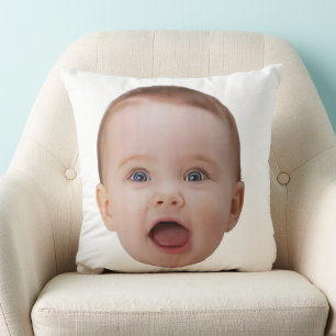Coussin Photo personnalisée, visage de photo personnalisée