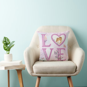Coussin Photo personnelle du Joyeux Valentin