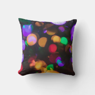 Coussin Photographie de Bokeh