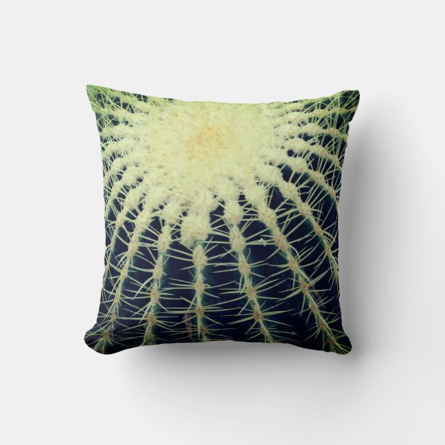 Coussin Photographie de Cactus (Recto)