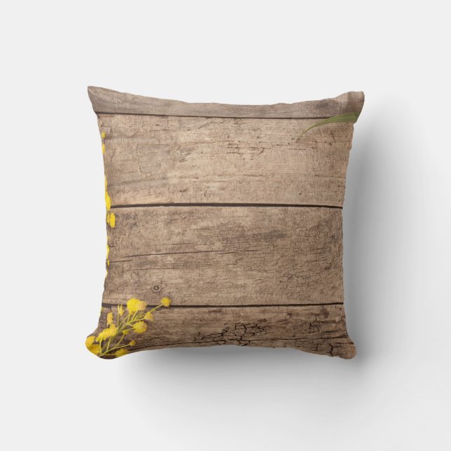 Coussin Photographie stock, design vintage. (Recto)