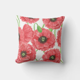 Coussin Photos aquarelle motif floral