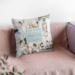 Coussin Photos personnalisées Maman Vous êtes le meilleur 