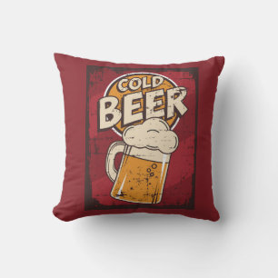 Coussin Pi À Thé De Bière Froide Unique
