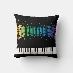 Coussin Piano Musical Instrument Amateurs de musique