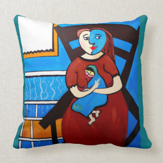 COUSSIN PICASSO PAR LA FILLE DE NORA AVEC LE BÉBÉ
