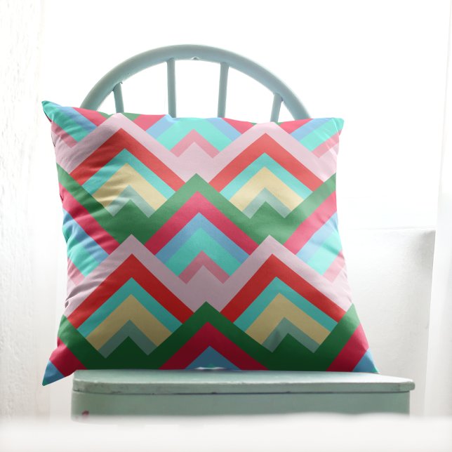 Coussin Pichet de montagne diamant coloré (Créateur téléchargé)