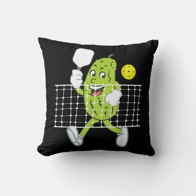 Coussin Pickleball Jouer - Drôle Pickleball Paddle (Recto)