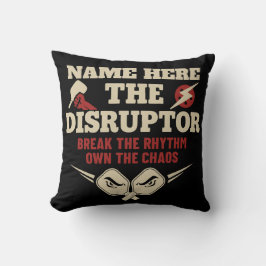 Coussin Pickleball Personalized Name The Disruptor Towel