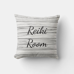 Coussin Pièce grise grise de Reiki