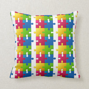 Coussin Pièces de puzzle